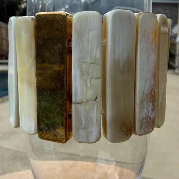 Anthropologie Buffalo Horn Stretch Bracelet!!🔥🔥🔥 - Picture 8 of 15